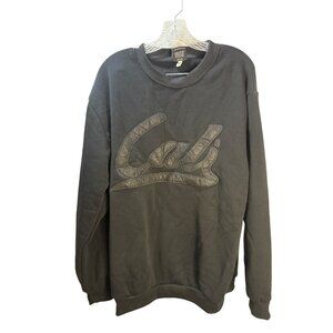 Original Deluxe Supply Cali Black Pullover Sweatshirt 2XL Cotton Blend‎ Unisex